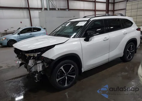 2021 Toyota Highlander Xse from USA, damaged, VIN 5TDJZRBH3MS120444